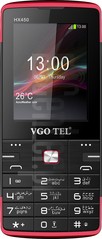 Sprawdź IMEI VGO TEL HX450 na imei.info