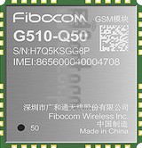 Controllo IMEI FIBOCOM G500-Q50 su imei.info
