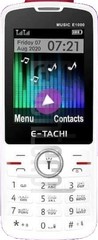 Controllo IMEI E-TACHI Music E1000 su imei.info