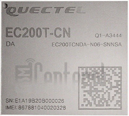 Vérification de l'IMEI QUECTEL EC200A-CN sur imei.info