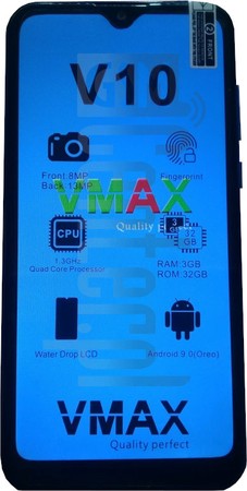 Pemeriksaan IMEI VMAX V10 di imei.info