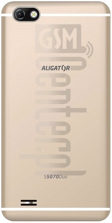 Vérification de l'IMEI ALIGATOR S5066 Duo sur imei.info