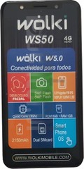 Vérification de l'IMEI WOLKI WS50 sur imei.info