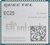 Verificación del IMEI  QUECTEL EC25-AUX en imei.info