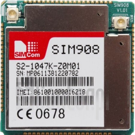IMEI Check SIMCOM SIM908 on imei.info