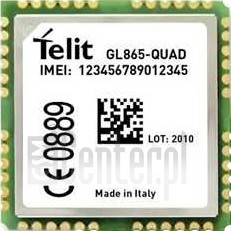 Pemeriksaan IMEI TELIT GL865-Quad di imei.info