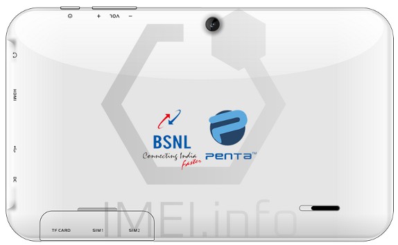 Pemeriksaan IMEI BSNL Penta T-PAD WS708C di imei.info