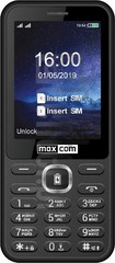 IMEI Check MAXCOM MM814 on imei.info