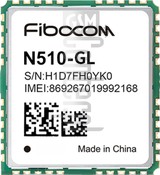 Pemeriksaan IMEI FIBOCOM N510-GL di imei.info