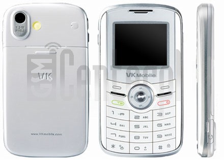 Pemeriksaan IMEI VK Mobile VK5000 di imei.info