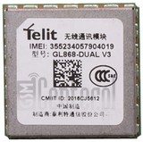 Verificación del IMEI  TELIT GL868-DUAL V3 LCC en imei.info