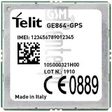 Verificación del IMEI  TELIT GE864-GPS en imei.info