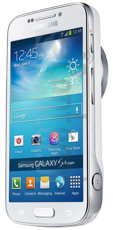 Vérification de l'IMEI SAMSUNG Galaxy S4 Zoom sur imei.info