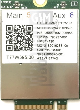 IMEI Check HP LT4120T on imei.info