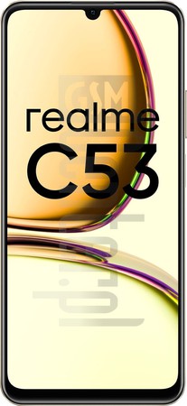 ตรวจสอบ IMEI REALME C53 (India) บน imei.info