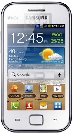 IMEI Check SAMSUNG Galaxy Ace Duos SM-I6802 on imei.info