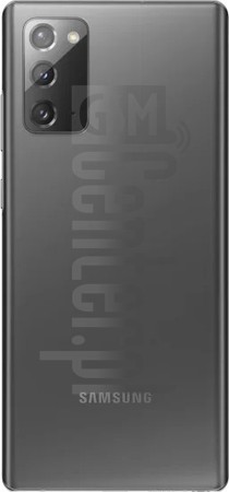 Vérification de l'IMEI SAMSUNG Galaxy Note 20 sur imei.info