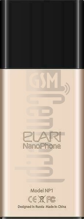 Verificação do IMEI ELARI NanoPhone em imei.info