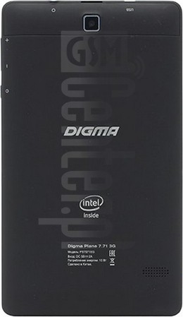 Skontrolujte IMEI DIGMA Plane 7.71 3G na imei.info