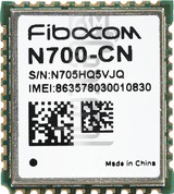 Pemeriksaan IMEI FIBOCOM N700-CN di imei.info