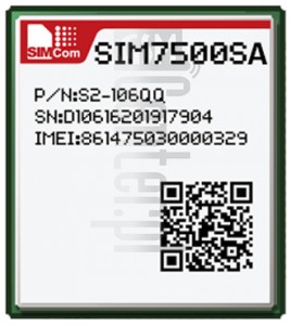 IMEI Check SIMCOM SIM7500SA on imei.info