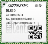 IMEI Check CHEERZING ML810-M on imei.info