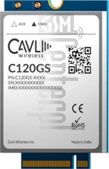 Verificação do IMEI CAVLI C120GS em imei.info