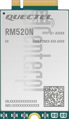 Kontrola IMEI QUECTEL RM520N-GL na imei.info