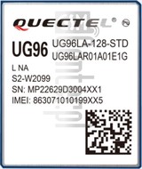 在imei.info上的IMEI Check QUECTEL UG96