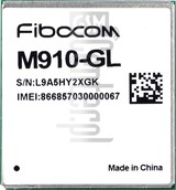 Перевірка IMEI FIBOCOM M910-GL на imei.info