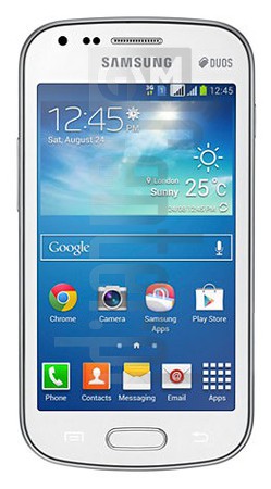 ตรวจสอบ IMEI SAMSUNG Galaxy S Duos 2 บน imei.info