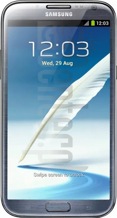 IMEI चेक SAMSUNG Galaxy Note II LTE imei.info पर