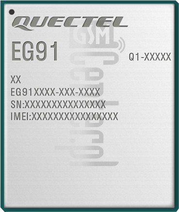 تحقق من رقم IMEI QUECTEL EG91-NS على imei.info