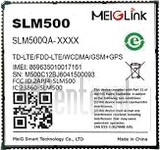Kontrola IMEI MEIGLINK SLM500 na imei.info
