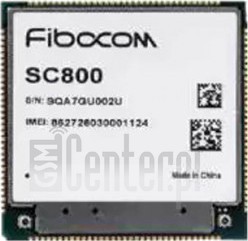Vérification de l'IMEI FIBOCOM SC800-LA sur imei.info