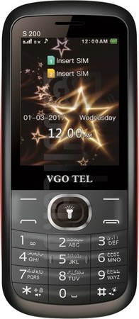 Kontrola IMEI VGO TEL S200 na imei.info