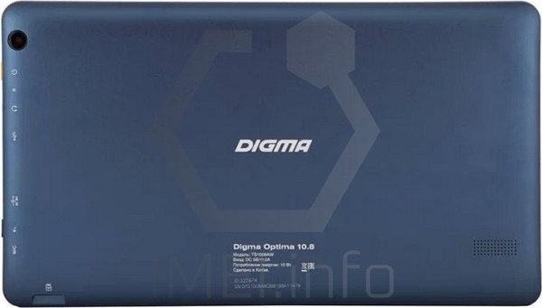 DIGMA Optima 10.8 Specification - IMEI.info