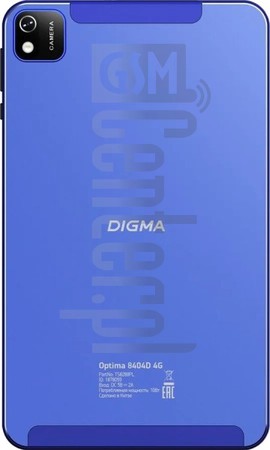 ตรวจสอบ IMEI DIGMA Optima 8404D บน imei.info