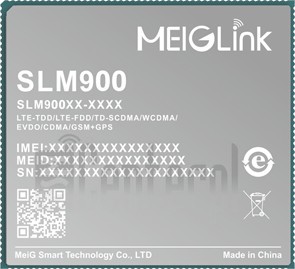 Verificação do IMEI MEIGLINK SLM900-C em imei.info