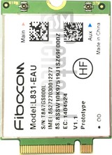 Vérification de l'IMEI FIBOCOM L831-EAU sur imei.info