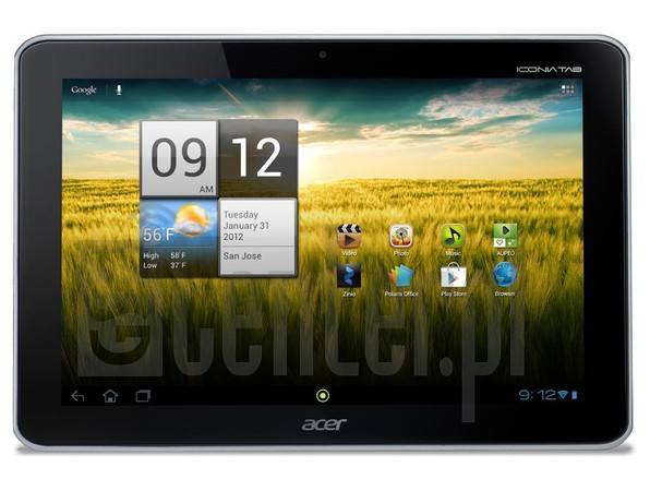 imei.info에 대한 IMEI 확인 ACER A210 Iconia Tab