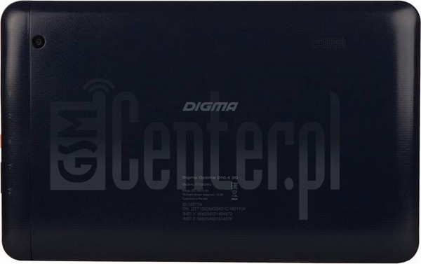 Kontrola IMEI DIGMA Optima D10.4 na imei.info