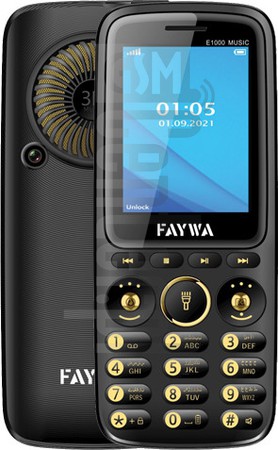 Vérification de l'IMEI FAYWA E1000 Music sur imei.info