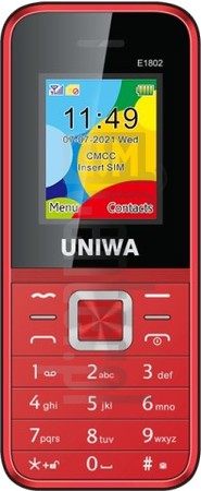 Controllo IMEI UNIWA E1802 su imei.info