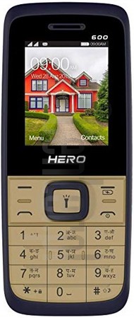 Kontrola IMEI LAVA Hero 600 na imei.info
