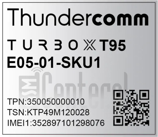 IMEI Check THUNDERCOMM T95G-NA on imei.info