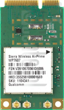 IMEI Check SIERRA WIRELESS AIRPRIME WP7607 on imei.info