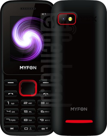 Controllo IMEI MYFON K1 su imei.info