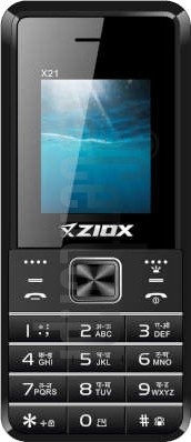 Vérification de l'IMEI ZIOX X21 sur imei.info