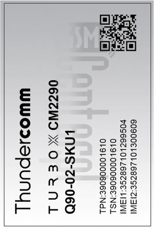 IMEI Check THUNDERCOMM CM2290-EA on imei.info